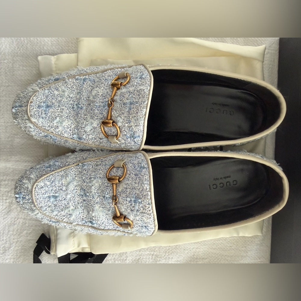 Blue Gucci loafers for sale! Size 37.5. - Picture 2 of 4
